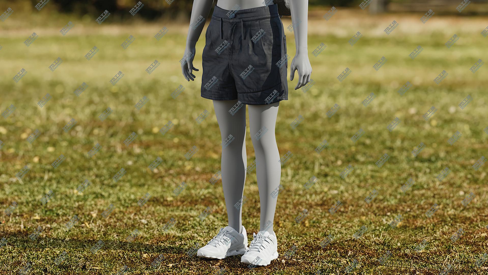 images/goods_img/202104094/3D Women's Shorts with Sneakers 10/1.jpg